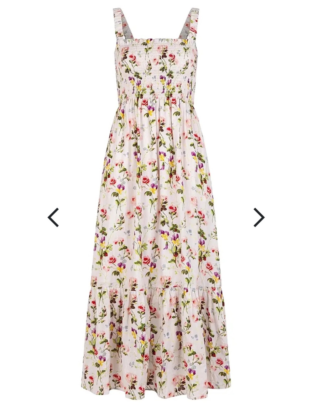 Rare Hill House Anjuli Nap Dress in Pink Bluebonnet. Sz. L - Picture 12 of 12